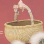 DM1774C-Oval Basket with DM1776 Bow Handle 32cmW