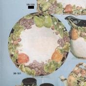 DM1801-Fruit & Lattice Bowl 31cmW