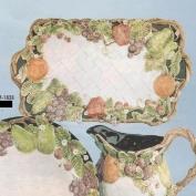 DM1838-Fruit Serving Platter 46cmL