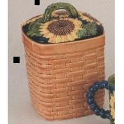 DM1887B-Sunflower Large Canister 17cmW 20cmH