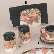 DM1896-Fruit Salt & Pepper Shakers with stoppers 10cmT