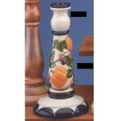 DM1909-Pumpkin with Blackberries Candlestick 28cmT