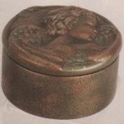 DM2044-Closed Eye Cherub Box 11cmW