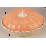 DM619B-Pie Plate with Crust & Pumpkin Lid 28cmW