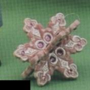 DM661-Hanging Snowflake 10cm