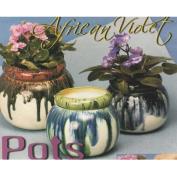 DM929-Small African Violet Pot 13cm Wide (2 Pieces)