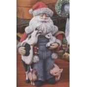 G2808-Farmer Santa 25cmH