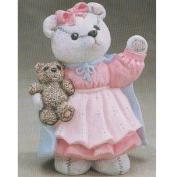 G2850-Girl Bear 15cmH