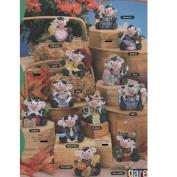 G2879ST- 12 Calendar Cows 8cmH