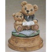 G2936-Storytime Musical Bears with Base 13cmH