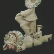 G532-Pierrot Clown Lying 31cmLong