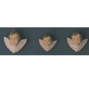 G838-3 Victorian Angel Head Hanging Tree Ornaments 5cm