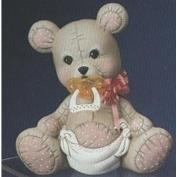 K1171-Bear with Pacifier 23cm