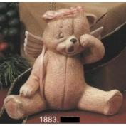 K1883B-Yawning Bear with Wings 14cm