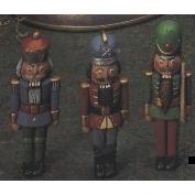 K2239- 3 Nutcrackers 16cm