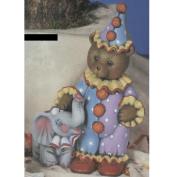 K2585-Bobo Clown Bear 23cm