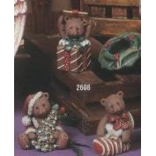 K2608ST-3 Christmas Collect-A-Bears 9cm