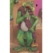 K2813-Lady Singer Frog 17cm