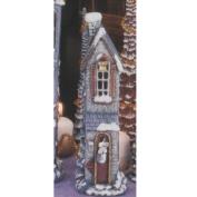 K2871B-Oak Knob House with Accessories 25cm Cut Out Windows 