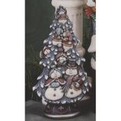 K3099-Snowmen Tree 31cm (No Base)