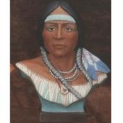 K631-Female Indian Bust 30cm