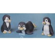 S1048- 3 Cute Penguins 6cm