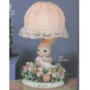 S1066ST-Girl Bunny on Round Base 