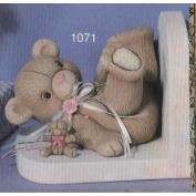 S1071-Teddy Bear Lying 15cm
