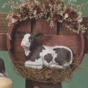 S1253-Cow Plaque 15cm 