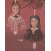 S1383 -2 Doll Head Hanging Ornaments 5cm