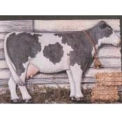S1410-Profile Cow Plaque 23cm Long