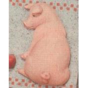 S1462-Pig Wall Plaque Sitting 23cm