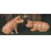 S1465ST-Pig Salt & Pepper with stoppers 9cm