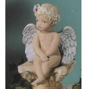 S1519-Medium Shelf Cherub 18cm