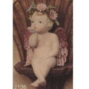 S1552-Sitting Cherub Blowing Kisses 15cm