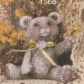 S1568-Small Teddy Sitting 10cm
