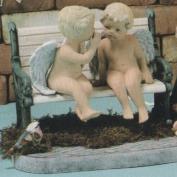 S1751-Cherub Telling Secrets 15cm