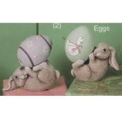 S1811- 2 Bunny Egg Holders 8cm