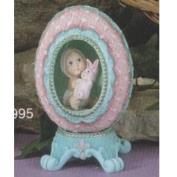 S1987ST-Lace Egg & Base 12cm