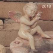 S2018-Cherub Listening to Shell 15cmT