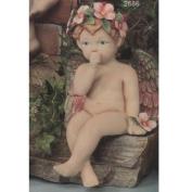 S2095-Large Cherub Sucking Thumb 23cm