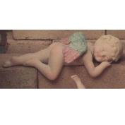 S2096-Sleeping Shelf Cherub facing Right 25cm