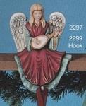 S2297-Shelf Angel with Mandolin 16cm