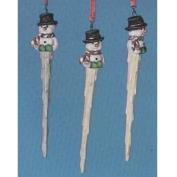 S2300- 3 Snowman Icicles 21cm