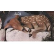 S2325-Sleeping Shelf Deer 23cmL