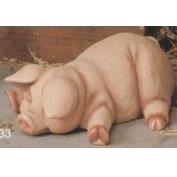 S2333-Sleeping Pig 18cm