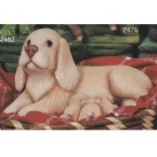 S2482-Small Nursing Dog with Puppies 21cm