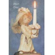 S2541-Girl Angel Candle Holder 23cmH