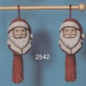 S2542-2 Santa Head Hanging Ornaments 10cm