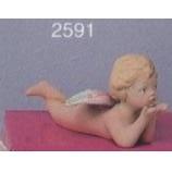 S2591-Cherub on Tummy Blowing Kisses 10cm